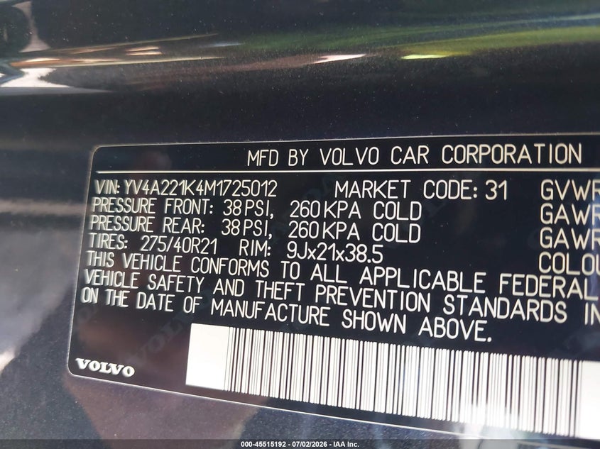 VOLVO XC90 - zdjęcie 9