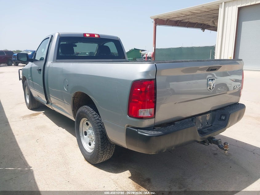 Vin: 3c6jr7dg3mg635233, lot: 46013414, ram 1500 classic tradesman  4x4 8' box 20213