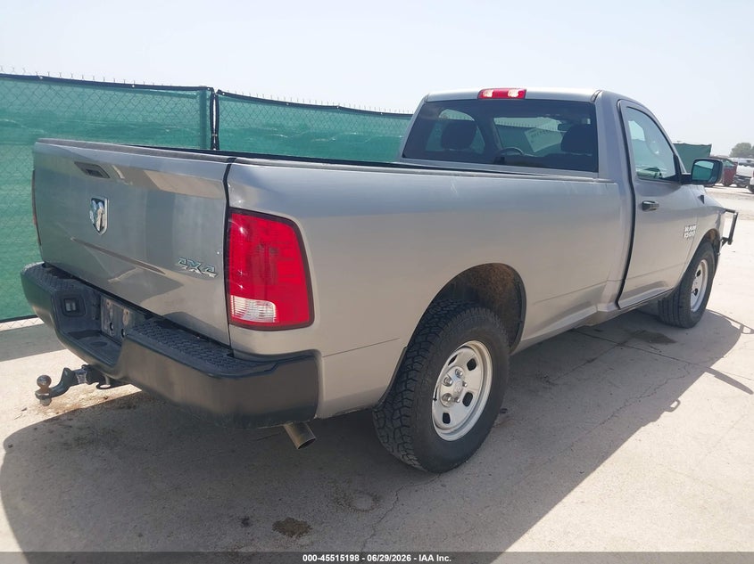 Vin: 3c6jr7dg3mg635233, lot: 46013414, ram 1500 classic tradesman  4x4 8' box 20214