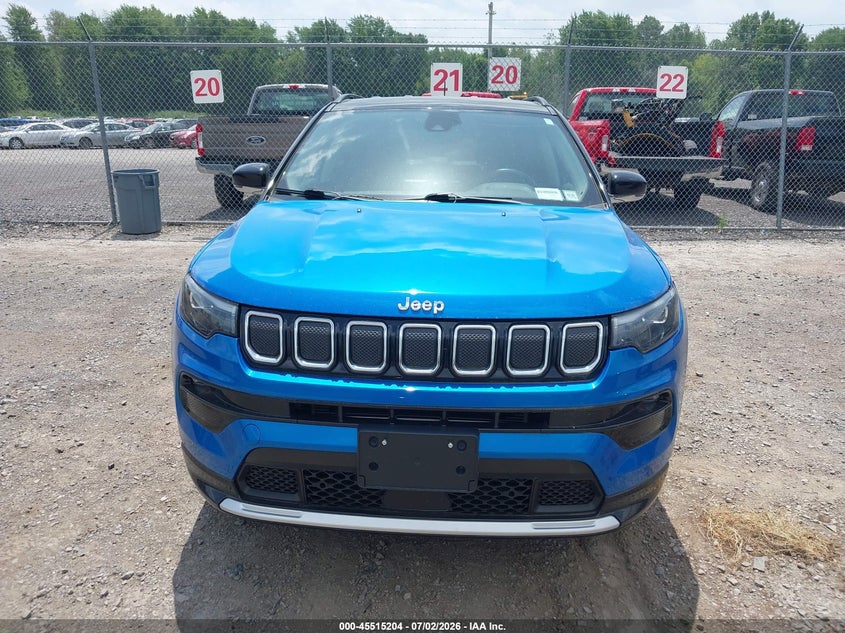 2022 JEEP COMPASS SPORT UTILITY VEHICLE 2.4L I-4 VVT, 177HP
