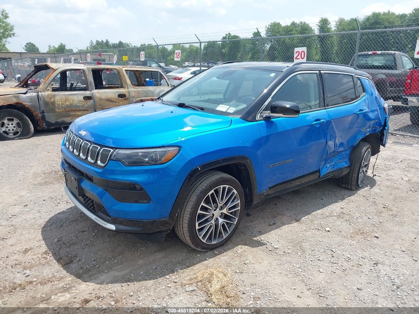 2022 JEEP COMPASS SPORT UTILITY VEHICLE 2.4L I-4 VVT, 177HP