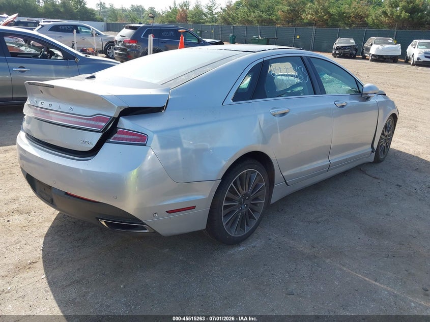 2013 LINCOLN MKZ SEDAN 2.0L I-4 DOHC, VVT, 141HP
