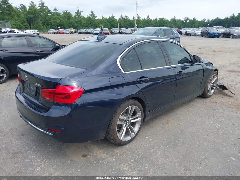 Vin: wba8d9c31ha004580, lot: 46013488, bmw 330i xdrive 20174