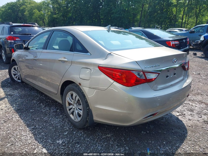 2011 HYUNDAI SONATA SEDAN 2.4L I-4 DI, DOHC, VVT, 198HP