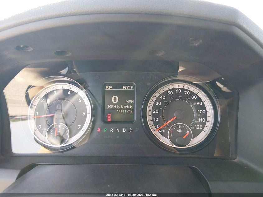 2019 RAM 1500 PICKUP 3.6L V-6 DOHC, VVT, 305HP