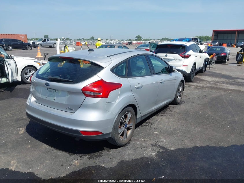 Vin: 1fadp3k21fl240197, lot: 46013571, ford focus se 20154