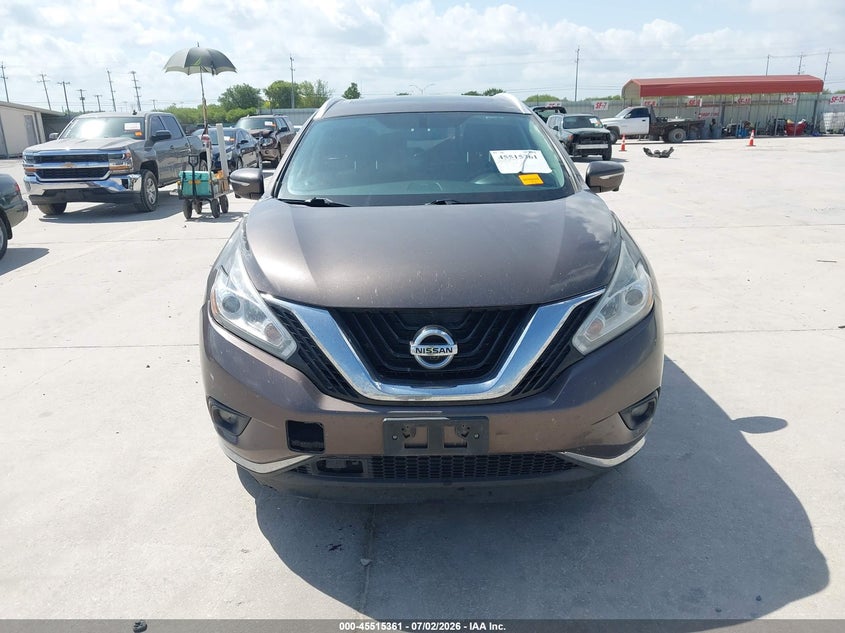 2015 Nissan Murano Platinum VIN: 5N1AZ2MH5FN213426 Lot: 45515361