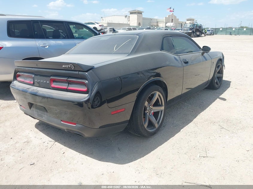 Vin: 2c3cdzc99nh155377, lot: 46013583, dodge challenger srt hellcat 20224