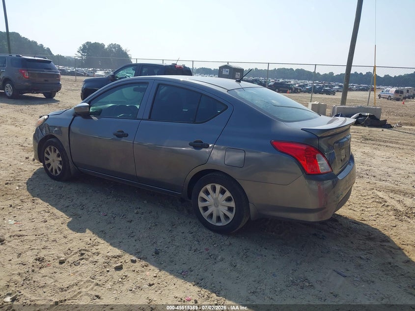 Vin: 3n1cn7ap5jl881661, lot: 46013605, nissan versa 1.6 s+ 20183