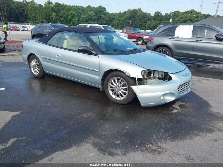2003 CHRYSLER SEBRING auction photo 1