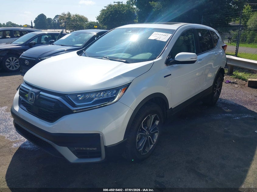 2021 HONDA CR-V HYBRID auction photo 2