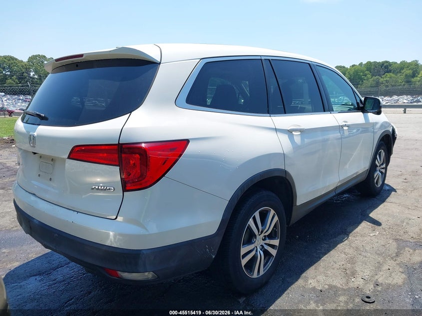 2016 HONDA PILOT auction photo 4