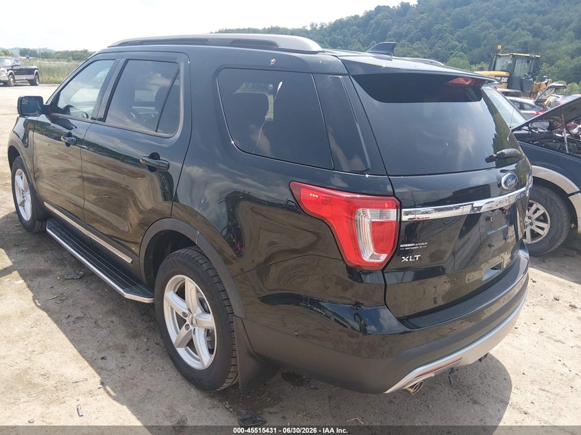 Vin: 1fm5k8d80ggc94706, lot: 46013649, ford explorer xlt 20163