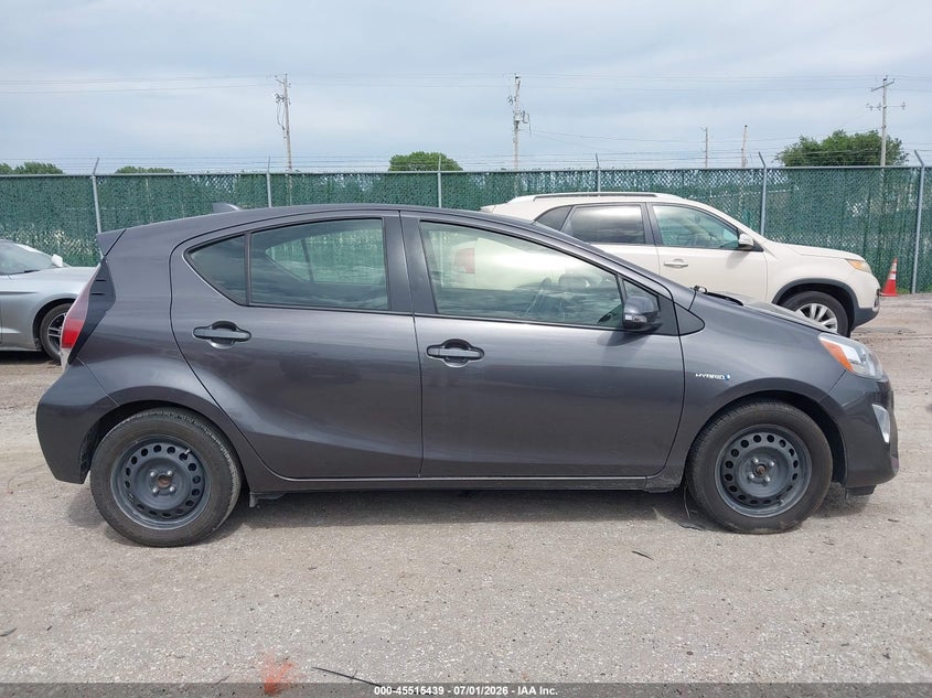 2015 Toyota Prius C Three VIN: JTDKDTB36F1099741 Lot: 45515439