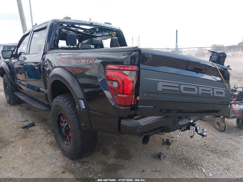 Vin: 1ftfw1rg2sfc55814, lot: 46013675, ford f-150 raptor 20253