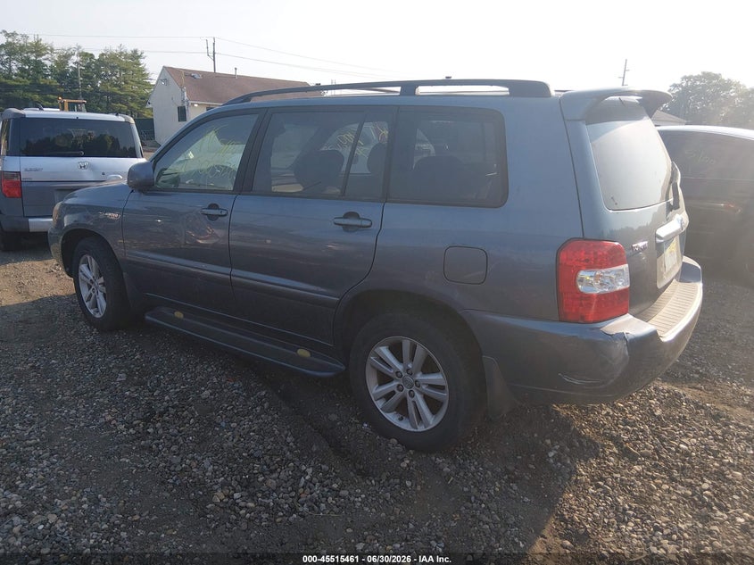 2006 TOYOTA HIGHLANDER HYBRID auction photo 3