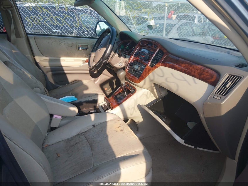 2006 TOYOTA HIGHLANDER HYBRID auction photo 5