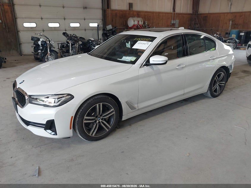Vin: wba13bj04mwx27132, lot: 46013691, bmw 530i xdrive 20212