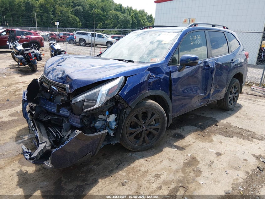 2024 Subaru Forester, Удар спереди, IAAI, VIN JF2SKAGC8RH484055 — фото 2