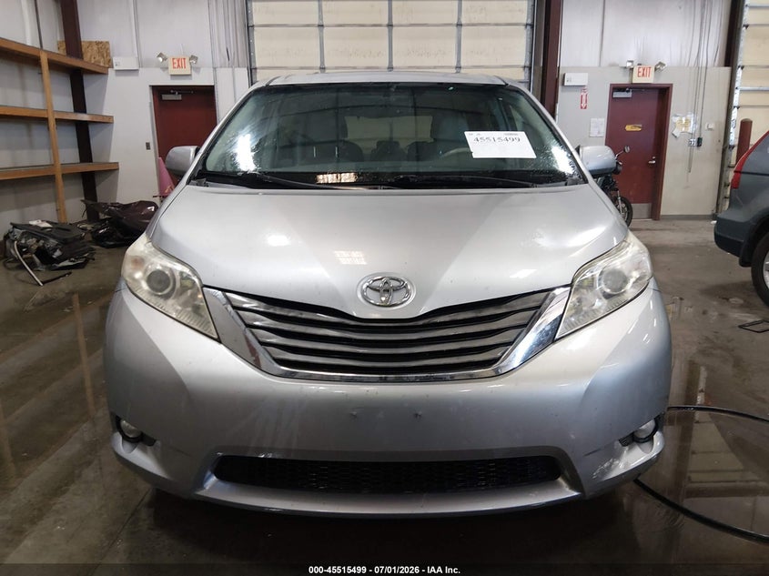 2011 TOYOTA SIENNA VAN 3.5L V-6 DOHC, VVT, 265HP