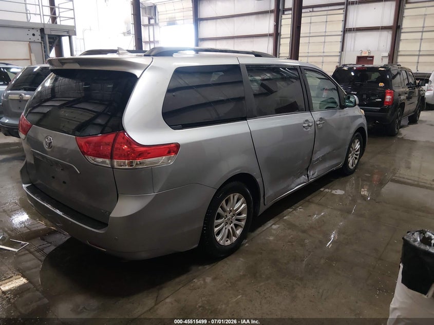 2011 TOYOTA SIENNA VAN 3.5L V-6 DOHC, VVT, 265HP