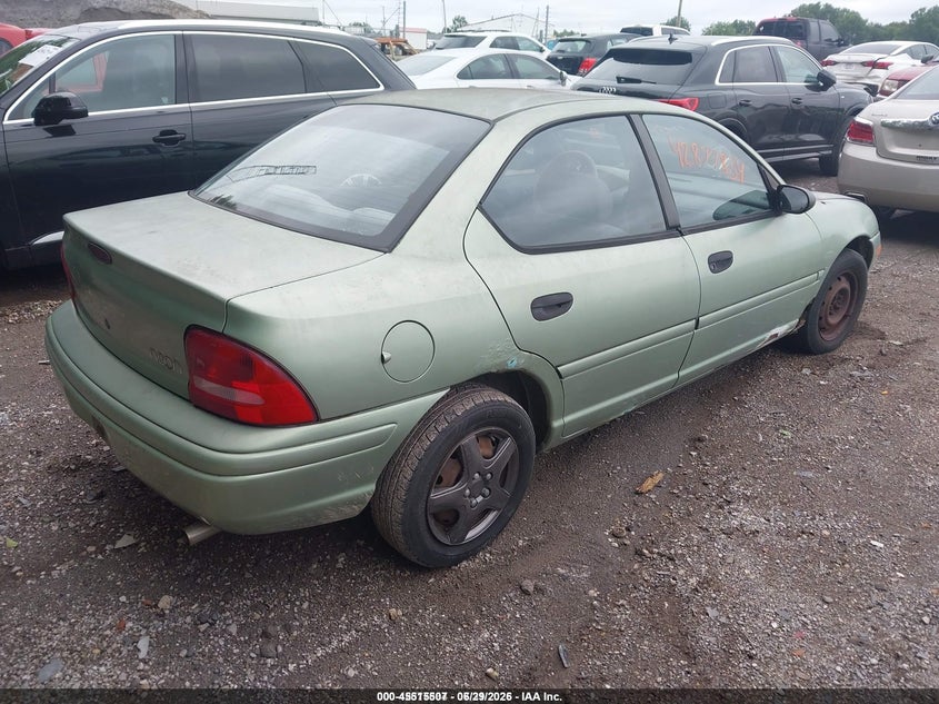 1998 PLYMOUTH NEON auction photo 4
