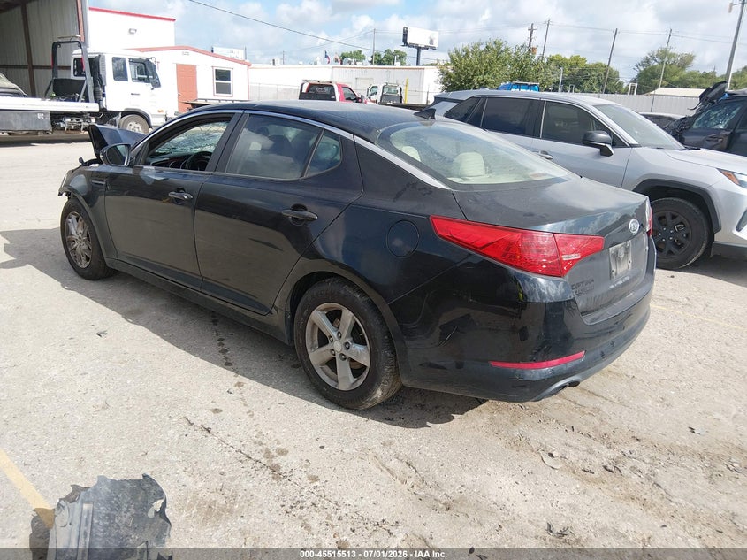 Vin: knagm4a76b5051625, lot: 46013729, kia optima lx 20113