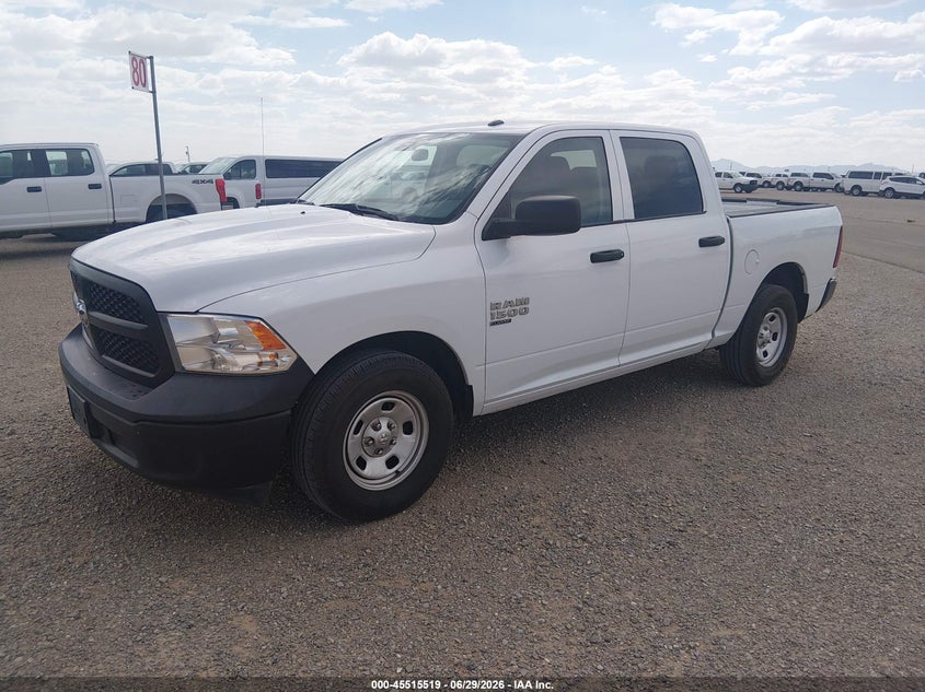 2020 RAM 1500, Звичайний знос, IAAI, VIN 3C6RR6KG8LG253598 — фото 2