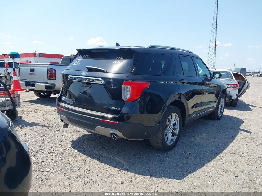 Vin: 1fmsk8fh6ngb48128, lot: 46013740, ford explorer limited 20224