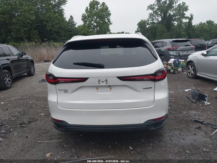 2024 Mazda Cx-90 3.3 Turbo Preferred VIN: JM3KKBHD3R1138569 Lot: 45515526