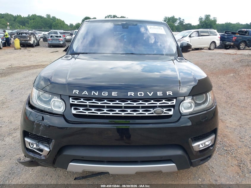 2016 Land Rover Range Rover Sport 3.0L V6 Supercharged Hse VIN: SALWR2VF9GA643159 Lot: 45515544