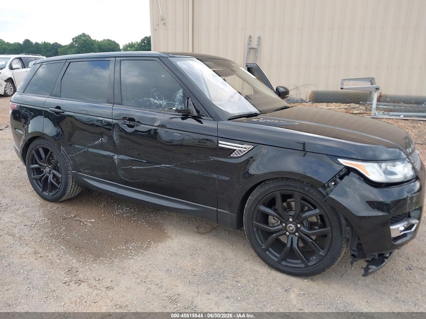 2016 Land Rover Range Rover Sport 3.0L V6 Supercharged Hse VIN: SALWR2VF9GA643159 Lot: 45515544