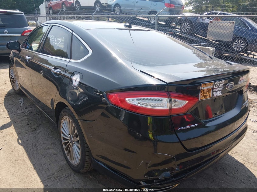 2015 FORD FUSION auction photo 3