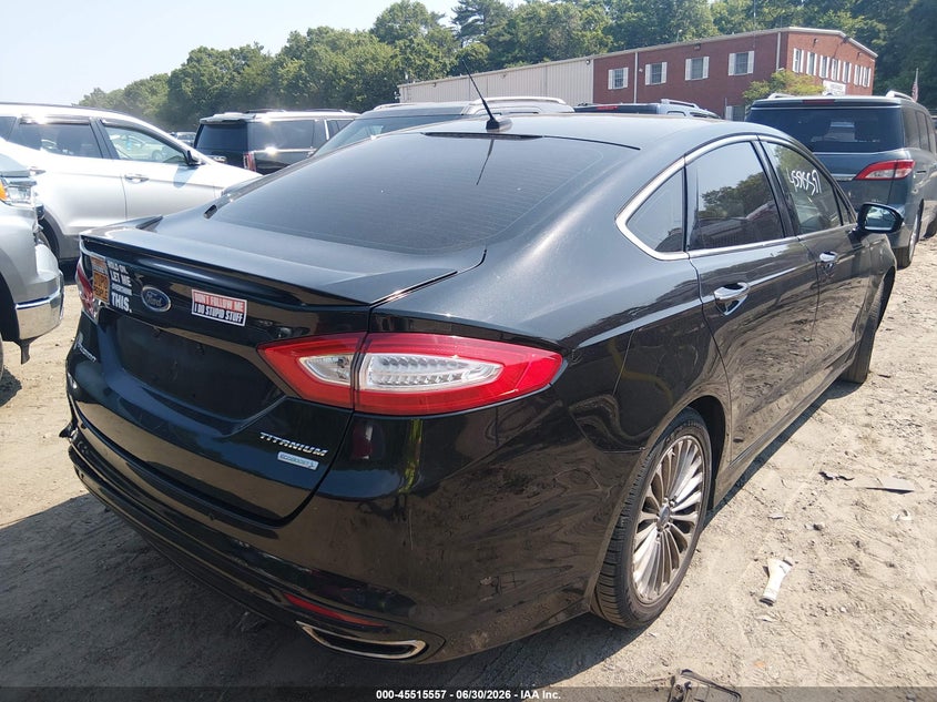 2015 FORD FUSION auction photo 4