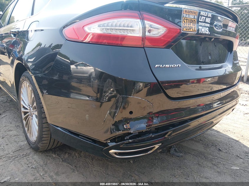 2015 FORD FUSION auction photo 6