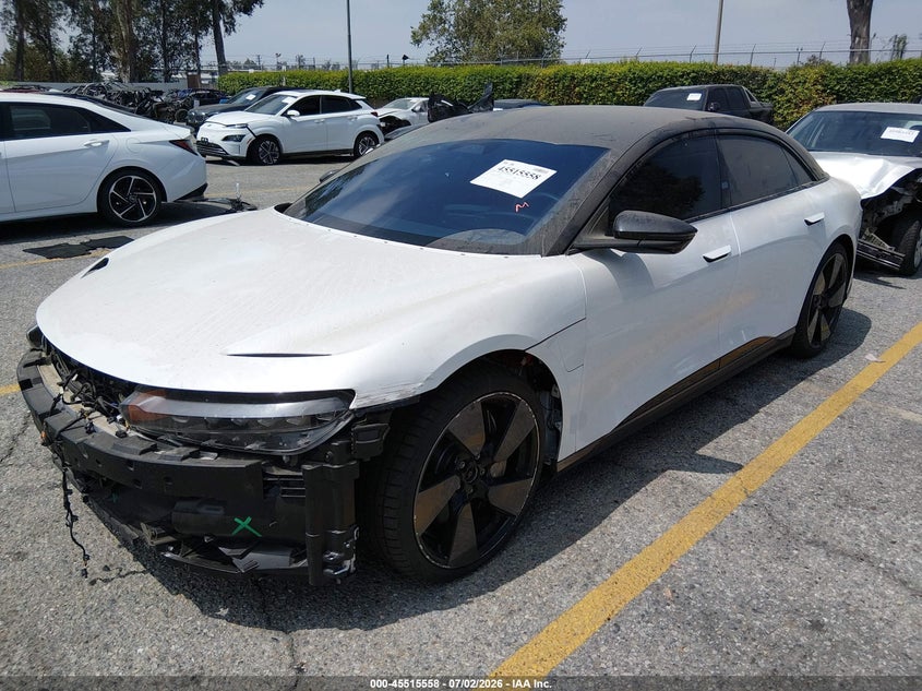 Vin: 50ea1gba1sa004776, lot: 46013774, lucid air grand touring 20252