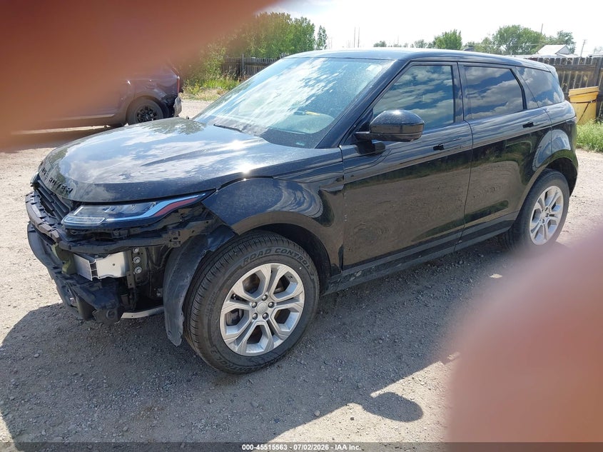 Vin: salzj2fx5mh122972, lot: 46013779, land rover range rover evoque s 20212