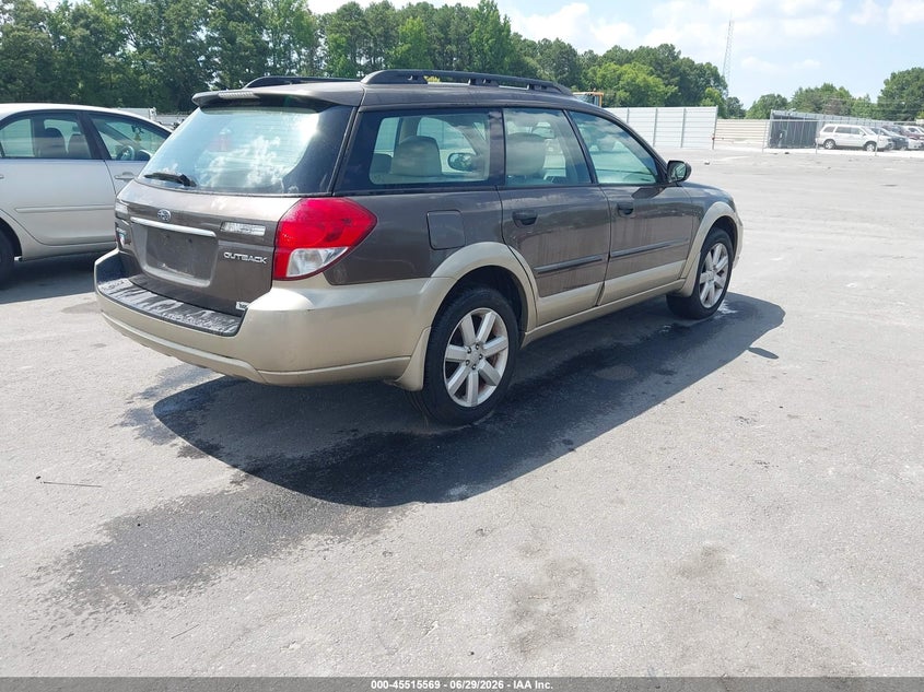 2008 SUBARU OUTBACK (NATL) auction photo 4