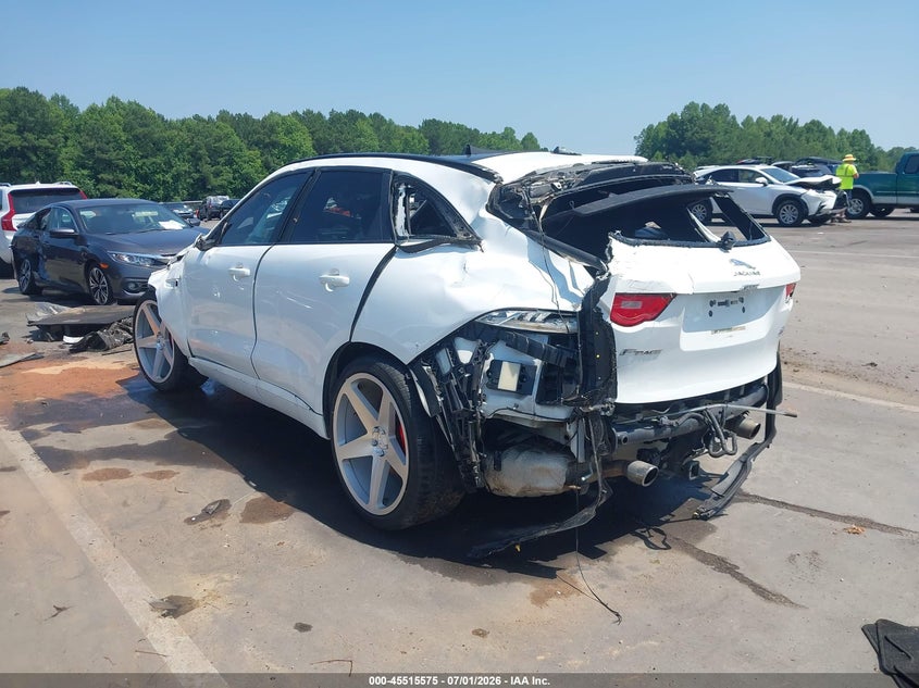 Vin: sadcl2bv4ha056879, lot: 46013791, jaguar f-pace 35t r-sport 20173