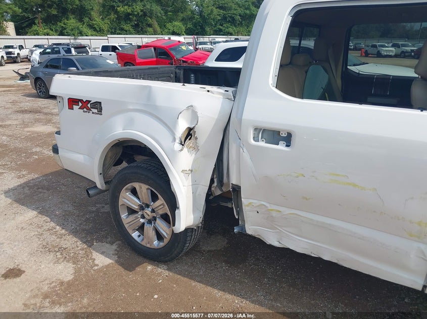 2018 FORD F-150 PICKUP 2.7L V-6 DI, DOHC, VVT, TURBO, 325HP