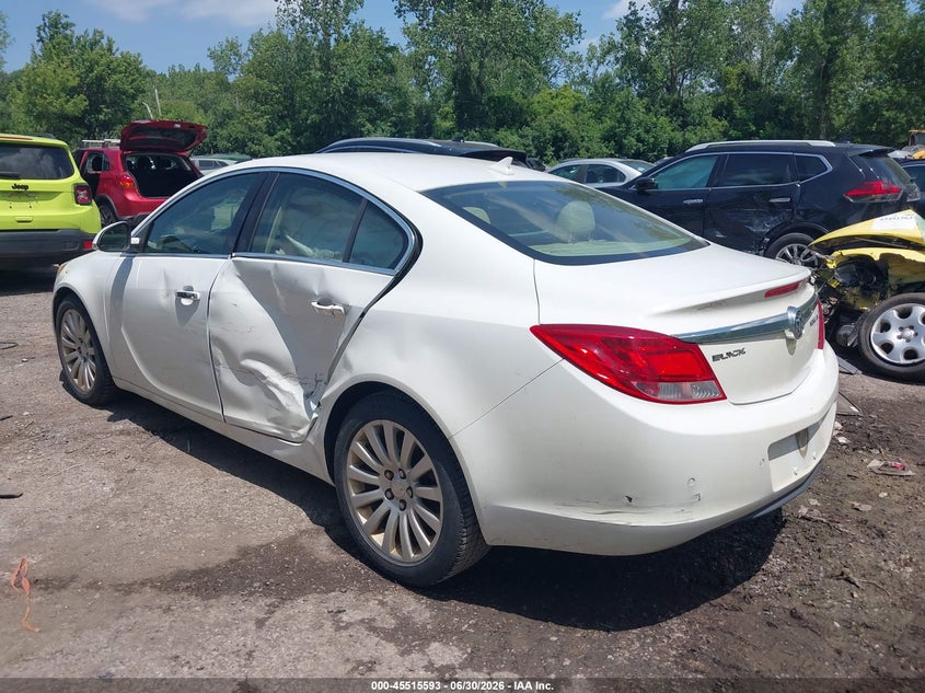 Vin: 2g4gs5ev1d9136817, lot: 46013809, buick regal turbo - premium 1 20133