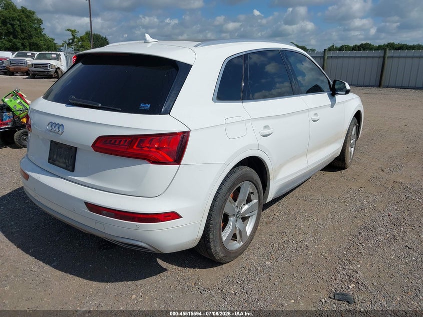 Vin: wa1bnafy5j2049532, lot: 46013810, audi q5 2.0t premium/2.0t tech premium 20184