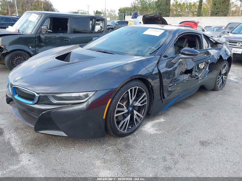 Vin: wby2z2c57evx64549, lot: 46013833, bmw i8 20142