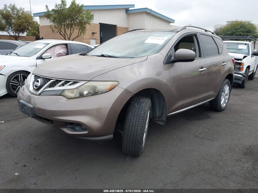 Vin: jn8az1mw0cw202261, lot: 46013845, nissan murano sv 20122