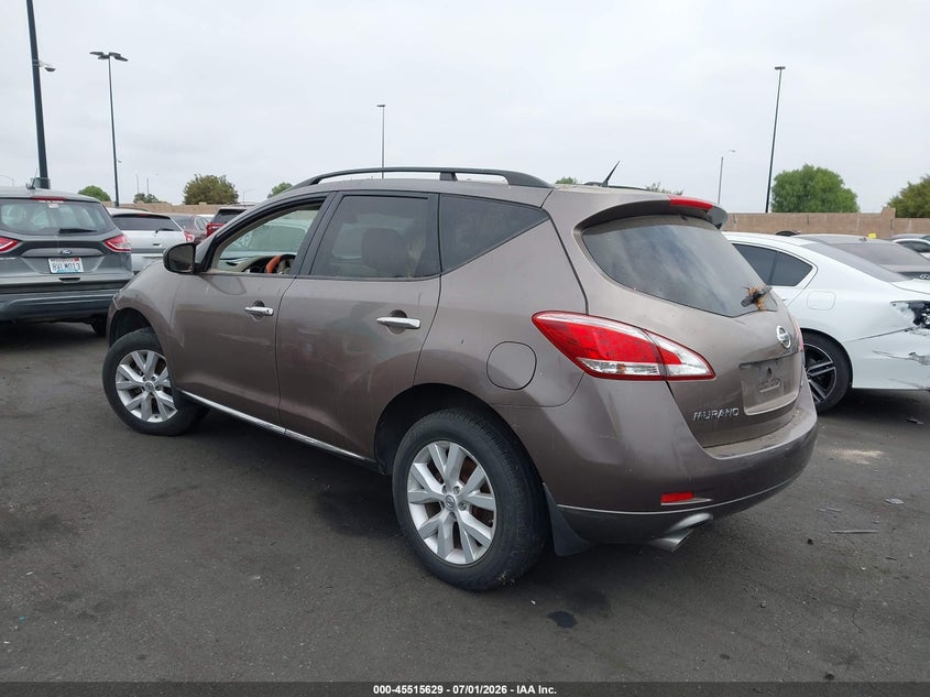 Vin: jn8az1mw0cw202261, lot: 46013845, nissan murano sv 20123