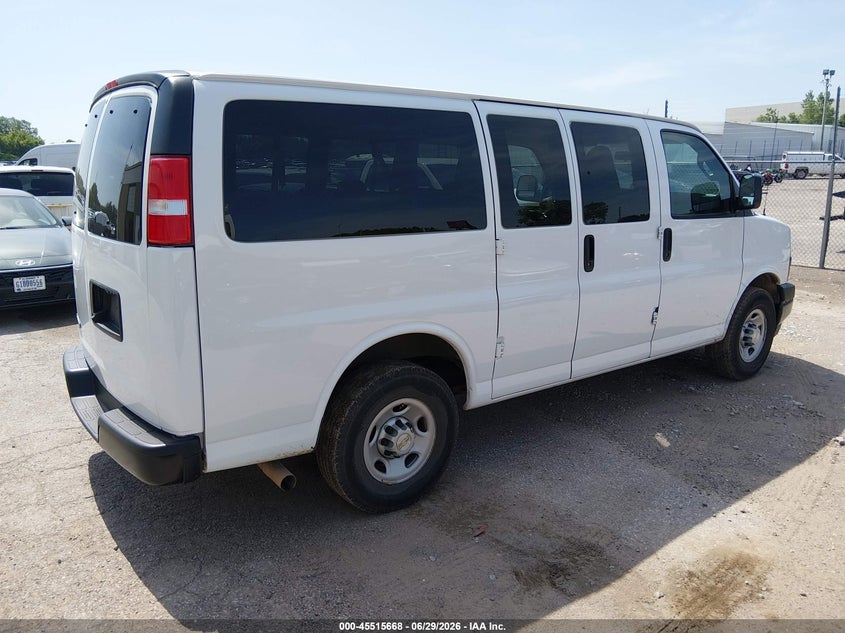 Vin: 1gawgefp9l1255972, lot: 46013884, chevrolet express passenger rwd 2500 regular wheelbase ls 20204