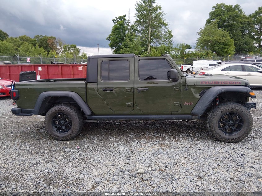 2021 Jeep Gladiator Rubicon 4X4 VIN: 1C6JJTBG7ML620403 Lot: 45515670