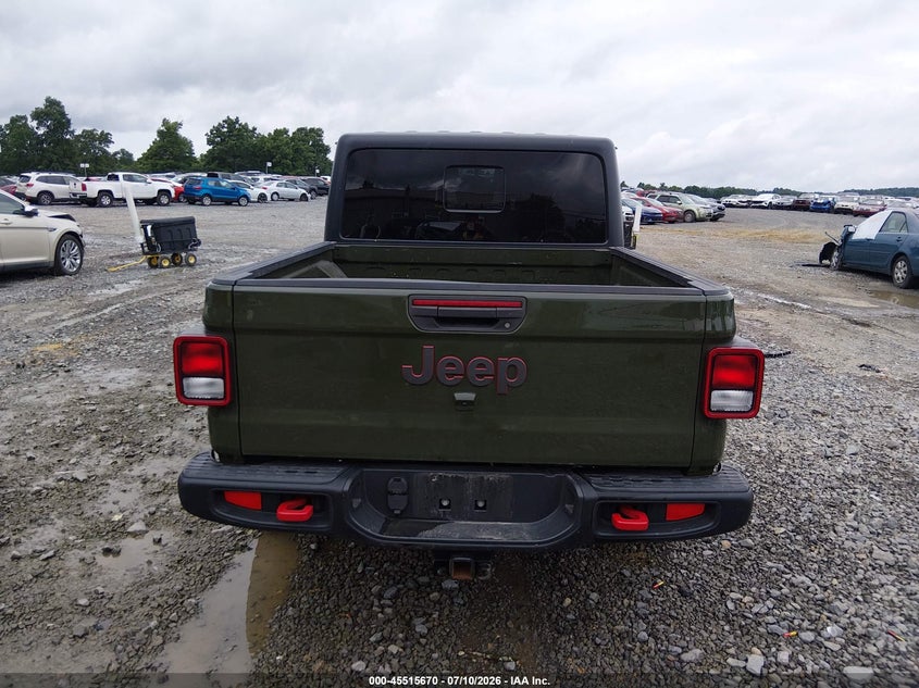 2021 Jeep Gladiator Rubicon 4X4 VIN: 1C6JJTBG7ML620403 Lot: 45515670