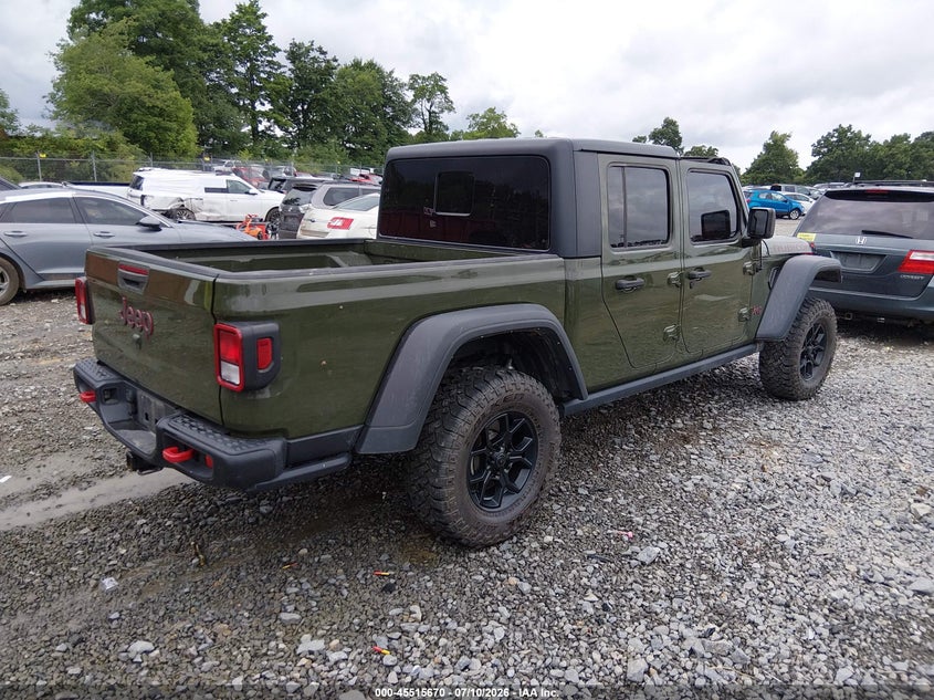 Vin: 1c6jjtbg7ml620403, lot: 46013886, jeep gladiator rubicon 4x4 20214
