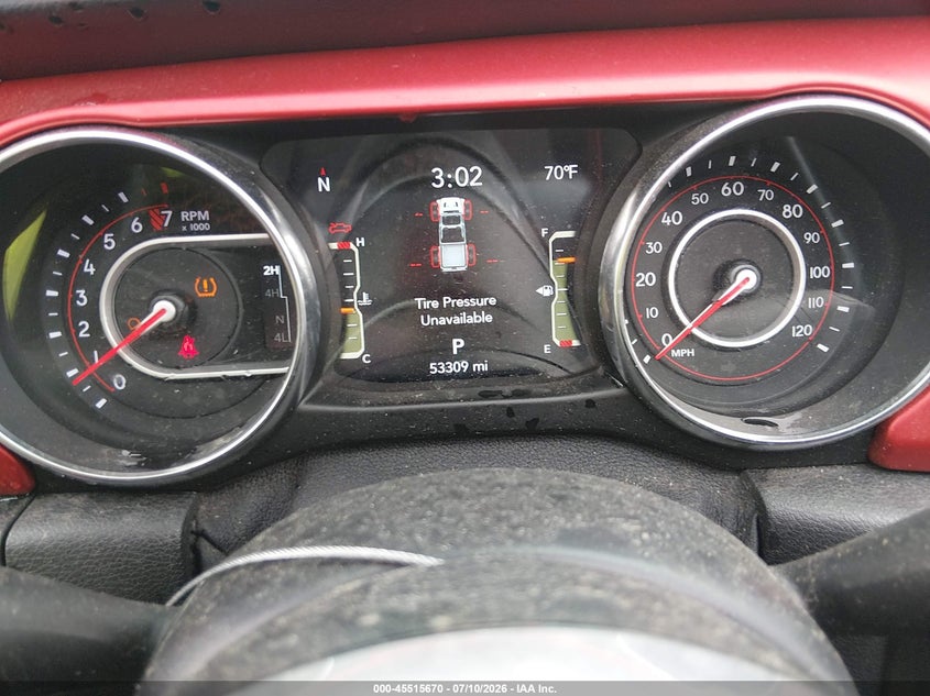 2021 Jeep Gladiator Rubicon 4X4 VIN: 1C6JJTBG7ML620403 Lot: 45515670
